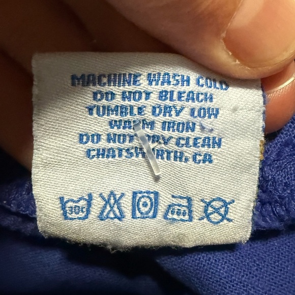 Sea Breeze of California Royal Blue Cotton Top and Pants Set Size Medium NWT - Picture 13 of 13